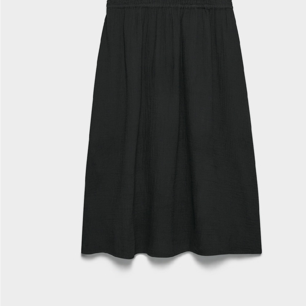 Aritzia new with tag air plush organic cotton Selene skirt black XS sold out! - Picture 7 of 9